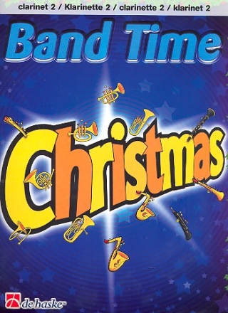 Band Time Christmas fr Blasorchester Klarinette 2