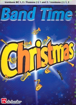 Band Time Christmas fr Blasorchester Posaune 1 und 2 im Baschlssel