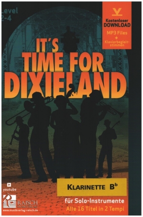 It's Time for Dixieland vol.1 (+ Online Audio) fr Klarinette