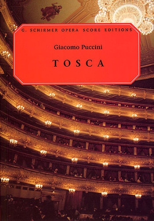 Tosca opera in 3 acts score (en/lat)