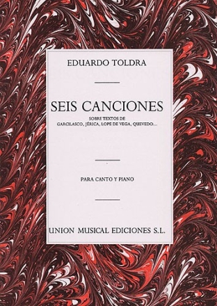 6 Canciones para canto y piano