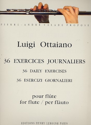 36 exercices journalirs pour flute