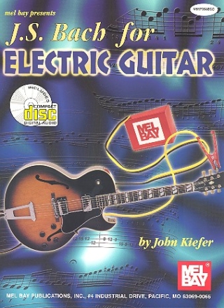 J.S.Bach for Electric Guitar (+Online Audio) for guitar/tab