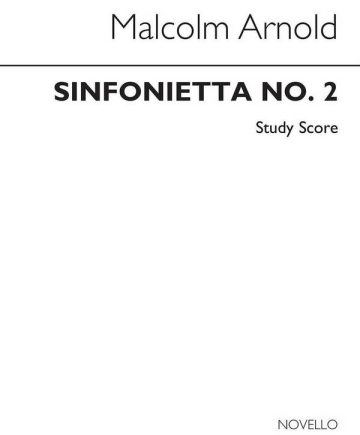 Sinfonietta no. 2 op.65 fr 2 Flten, 2 Hrner und Streichorchester Partitur