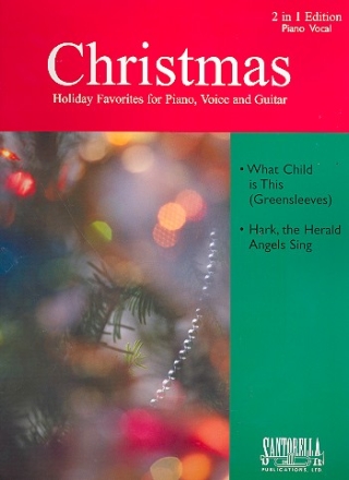 Christmas 2 Holiday Favorites for piano/voice/guitar