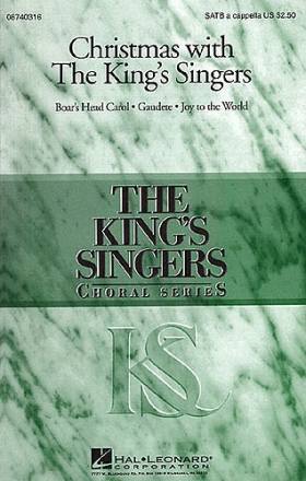 Christmas with King's Singers for mixed chorus a cappella score