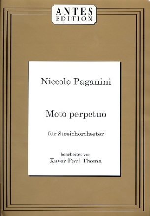 Perpetuum mobile fr Streichorchester Partitur