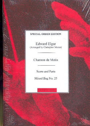 Chanson de Matin for 3-5 woodwinds score and parts archive copy