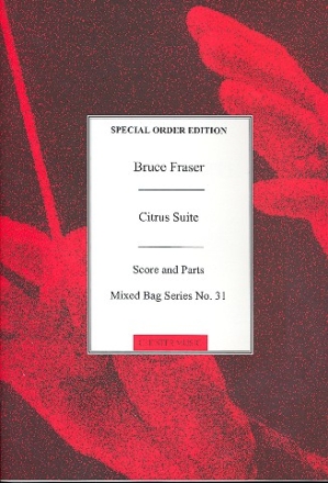 Citrus Suite for 3-5 woodwinds score and parts archive copy