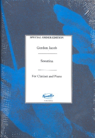 Sonatina for clarinet in A and piano archive copy