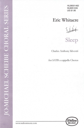 Sleep for mixed chorus (SATB) a cappella score