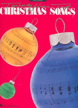 25 Top Christmas Songs for easy piano