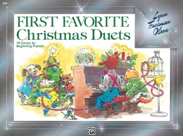 First favourite Christmas Duets 15 Carols for beginning pianists for piano 4 hands