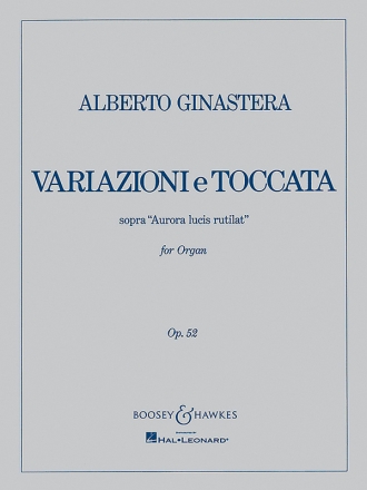 Variazioni e Toccata op. 52 fr Orgel