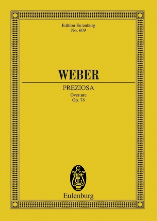 Preziosa op.78 Ouvertre fr Orchester Studienpartitur