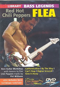 Red Hot Chili Peppers FLEA DVD-Video Bass Guitar Workshop with 5 Songs