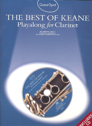 The Best of Keane (+CD): Playalong for clarinet 10 well-known songs