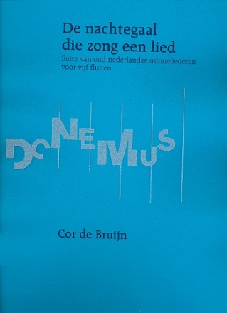 De nachtegaal die zong een lied for 5 flutes score