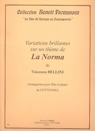 Variations brillantes sur un thme de Norma pour flute et piano