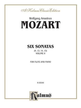 6 Sonatas vol.2 (nos.4-6) for flute and piano