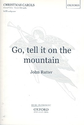 Go tell it on the mountain for mixed chorus and piano