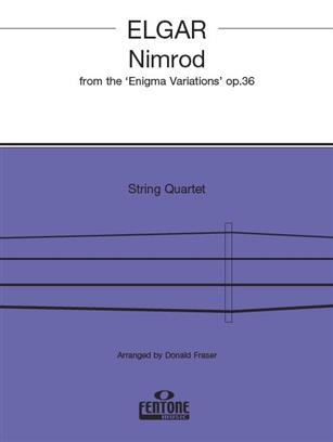 Nimrod from Enigma Variations op.36 for string quartet score and parts