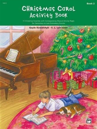 Christmas Carol Activity Book vol.2 for piano