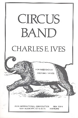 The Circus Band for mixed chorus (SSATTBB) and piano 4 hands score