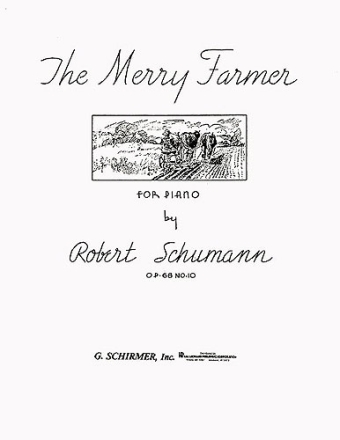 The merry Farmer op.68,10 for piano