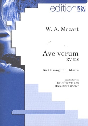 Ave verum KV618 fr Gesang und Gitarre