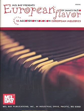 European Flavour 14 accordion solos on European melodies