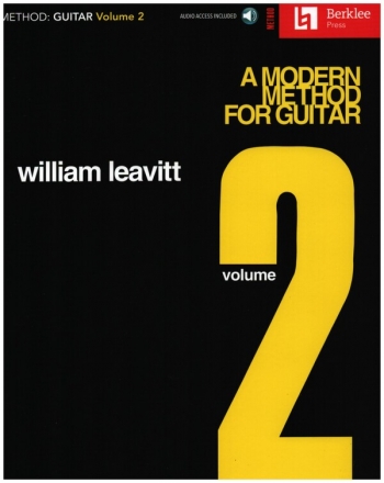 A Modern Method for Guitar vol.2 (+ Online Audio) fr Gitarre