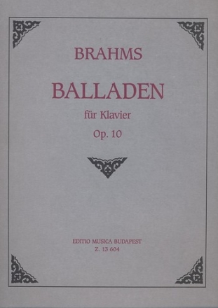 Balladen op.10 fr Klavier