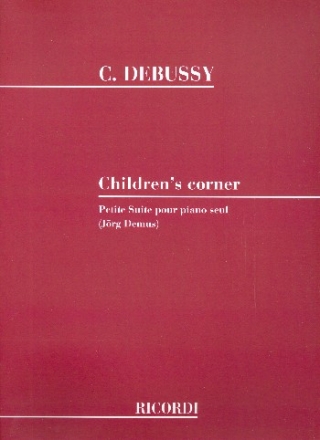 Children's corner Petite suite pour piano