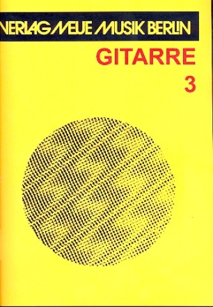 Vortragsliteratur Band 3 fr Gitarre