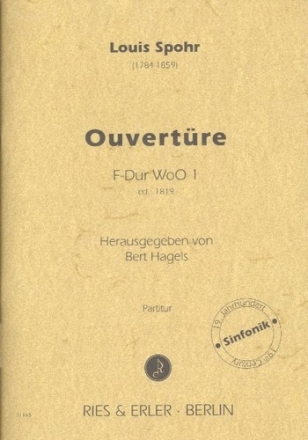 Ouvertre F-Dur WoO1 fr Orchester Partitur