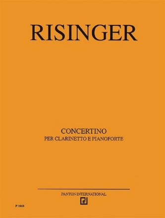 Concertino fr Klarinette und Klavier