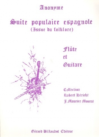 Suite populaire espagnole pour flte et guitare