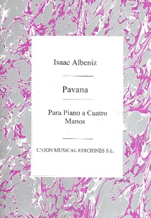 Pavana for piano 4 hands