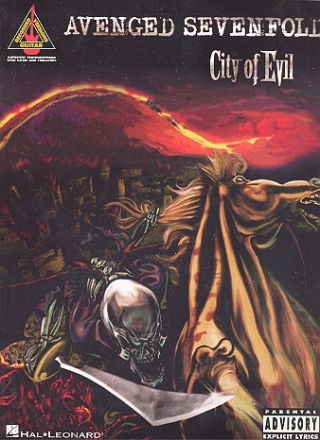 Avenged Sevenfold: City of Evil songbook vocal/guitar/tab recorded versions