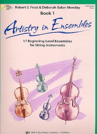 Artistry in Ensembles vol.1 for string ensemble conductor score