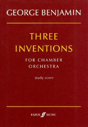 3 Inventions for chamber orchestra study score