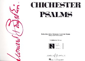 Chichester Psalms fr Knabenstimme, gem Chor (SATB) und Orchester, oder Sopran, g Partitur