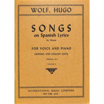 Songs on Spanish Lyrics vol.2 for voice and piano (original key) (en/dt)