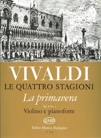 Concerto La primavera op.8,1 RV269 fr Violine und Orchester fr Violine und Klavier