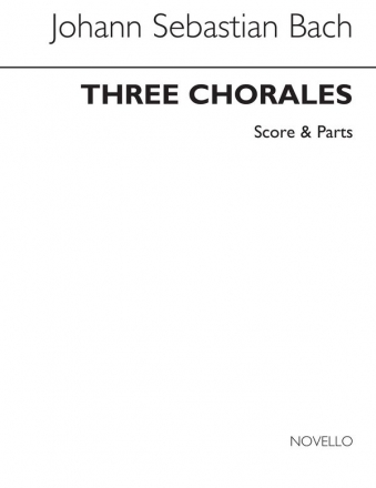 3 Chorales: for 3 trumpets and 3 trombones, tuba ad lib score and parts