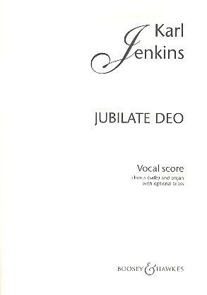 Jubilate Deo fr gemischter Chor (SATB) und Orgel (3 Trompeten und 3 Posaunen optio Klavierauszug