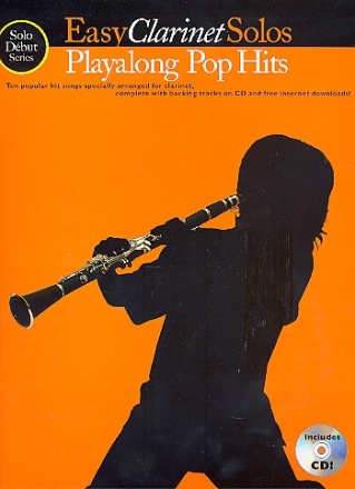 Playalong Pop Hits (+CD): for easy clarinet