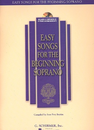 Easy Songs for the beginning Soprano vol.1 for soprano and piano