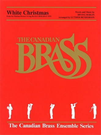 White Christmas for brass band and percussion (e-piano opt.)score+parts The Canadian Brass Series